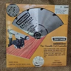 Vintage Craftsman 9-32644 Kromedge Free Cut Combo Radial Arm Saw Blade 10" Open. Price: $20.00.
