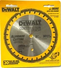 Dewalt Aluminum Cutting 3/8" 136 Mm 30 Carbide Teeth Circular Saw Blade DW9052 New. Price: $22.00.