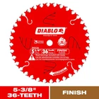 5-3/8IN. X 36-TEETH Finish Trim Saw Blade For Wood New. Price: $24.54.