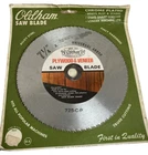 Saw Blade 7-1/4 Chrome Plated Plywood And Veneer Alloy Steel Oldham Made In Us New. Price: $18.99.