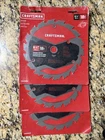 3 Pack Craftsman 6-1/2 In. Dia. X 5/8 Thin Stainless Steel Circular Saw Blade New. Price: $49.75.