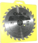 Oldham 7 1/4 Circular Saw Blade 24T Carbide Tipped For Easy Wood Cutting New. Price: $5.00.