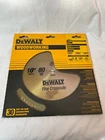 Dewalt DW3218 Fine Crosscut 5/8" (16MM) Arbor 10" Diameter 80T (BX61) New. Price: $31.99.