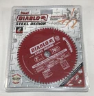 Diablo Steel Demon 7" 70T Thin Ferrous Metal Cutting Saw Blade 20MM Arbor New. Price: $37.00.