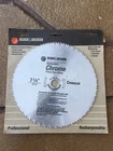 New Black & Decker 73-127 Professional Crooscut Saw Chrome Plated Blade. Price: $12.00.