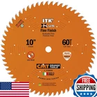 Cmt Orange Tools P10060S Itk Plus Finish Sliding Compound Saw Blade X New. Price: $64.59.