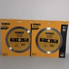 Dewalt 6-1/2" Cordless Circular Saw Blades 90T Steel Tooth 5/8"ARBOR DW9153 New. Price: $23.99.