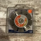 Husqvarna DT8+ 4.5 Saw Blade Tuck Point Silver Diamond, 1 Pack New. Price: $42.00.