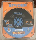 Spyder Tarantula 10 Inch 60 Tooth Fine Finish Saw Blade Nickel Cobalt Nip New. Price: $44.00.