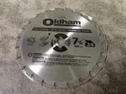 New Oldham 7254524 1/4" X 24T Carbide Tipped Circular Saw Blade. Price: $9.50.