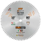 Cmt 255.080.10 Itk Industrial Fine Finish Saw Blade, 10-INCH X Teeth 40 A... New. Price: $93.40.
