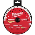 Milwaukee 48-40-0722 7-1/4" 24T Framing Circular Saw Wood Cutting Blades (2 Pk) New. Price: $21.95.