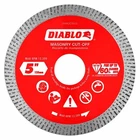 Diablo DMADC0500 5" Diamond Continuous Rim Cut-off Discs For Masonry New. Price: $40.80.