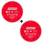 Diablo Circular Saw Blade Wood Cutting 10 Inch X 40 Tooth General Purpose 2 Pack New. Price: $55.28.