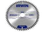 Irwin Professional Aluminium Circular Saw Blade 216 X 30MM 60T Tcg IRW1907777 New. Price: $104.18.