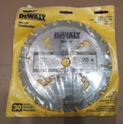 Dewalt DW3173 7-1/4" 20T Carbide-tipped Circular Saw Blade For Wood New. Price: $30.00.