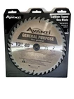 Avanti 10" 40 Teeth Circular Carbide Tipped Saw Blade New. Price: $8.00.