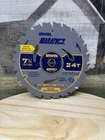 Irwin 7-1/4 5/8 Arbor Teeth Framing Saw Blade #24030 New. Price: $8.00.