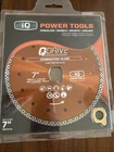Iq Power Tools Q-drive 7 Cool Cut Combination Blade For Marble Granite Tile New. Price: $69.99.