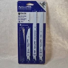 Avanti Bi-metal Reciprocating Saw Blades 9PC Set 6/9IN 6-18TPI Wood New. Price: $10.00.