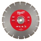 Milwaukee Tool 14" Diamond Premium Segmented New. Price: $131.02.