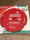 Diablo 6-1/2" 4 Teeth Fiber Cement Circular Saw Hardie Blade New. Price: $39.99.