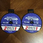 Avanti Pro Framing Pack Circular Saw 7 1/4 X 24 Tth Blades New. Price: $19.99.