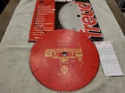 New Freud, 15" 108 Tooth Ultimate Cutoff Blade. Price: $80.00.