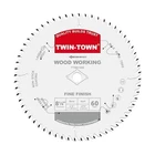 Twin-town 8-1/4-INCH Teeth Atb Fine Finish Thin Kerf Saw 8-1/4" 60T, Black New. Price: $27.37.