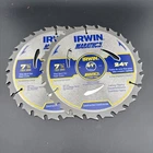14030 Irwin Marathon Circular Saw Blade 7-1/4 24 Tooth Lot Of Ripping Framing New. Price: $14.99.