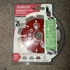 Diablo Tools, 4-1/2IN. Diamond Segmented Turbo Masonry Blade, DMADST0450 New. Price: $23.28.