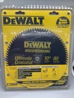 Dewalt DW3218TK Ultimate Crosscut 5/8" (16MM) Arbor Miter/table Saw 10" Diameter New. Price: $39.99.