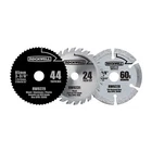 Rockwell RW9232K Versacut 3-PIECE Circular Saw Blade Set , Gray New. Price: $44.88.