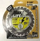 Oldham 538C424 3/8" X Tooth Carbide Circular Saw Blade New. Price: $7.00.