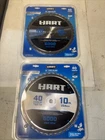 Hart 10" Carbide Saw Blade Tooth For Wood, 2 Pack, HAMSB11. G 4031 New. Price: $28.95.
