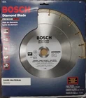Bosch DB1264 Premium Plus 12" Dry Or Wet Cut Segmented Diamond Saw Blade New. Price: $45.00.