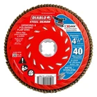 Diablo 4-1/2" 40-GRIT X-lock Steel Demon Flap Disc For Metal New. Price: $18.99.