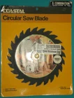 Coastal Circular Saw Blade 6.5 Inch Item No 4689 Teflon Chrome Heat Treated New. Price: $12.99.