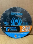 Spyder Framing Tarantula 2-PACK 7-1/4 24-TOOTH Steel Circular Saw Blade Universa New. Price: $15.99.