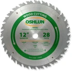 Oshlun SBW-120028 12-INCH Tooth Atb Ripping Saw Blade With 1-INCH Arbor New. Price: $78.70.