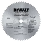 7-1/4 In. 68-TEETH Steel Non-ferrous Saw Blade New. Price: $12.99.