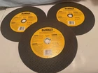 Made Usa (3 )dewalt DW8004 12 X .105" 1" General Purpose Metal Chop Saw Blades New. Price: $10.00.