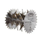 Forrest DK06244 Dado King 6-INCH 29/32-INCH Width 5/8-INCH Bore Blade Set New. Price: $417.25.