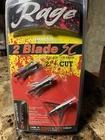 Rage Slipcan Rear Deploying Broadheads 100 Grain 2 Cut Blade (last One) New. Price: $52.49.