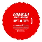 Diablo D1490CF 14" X 90-TEETH Steel Demon Cermet Ii Saw Blade For Thin Metal New. Price: $117.99.