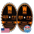 Wen BL1032-2 10-INCH 32-TOOTH And 60-TOOTH Carbide-tipped Professional New. Price: $38.38.