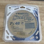 Tenryu Steel-pro Gold 7-1/4" 48T Carbide Circular Saw Blade Mild New. Price: $20.00.