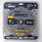 Irwin Marathon 14050ZR 8", 8-1/4" Saw Blade Carbide Tooth 5/8" Arbor New. Price: $13.00.