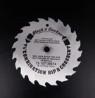 Black & Decker 73-107/39574 1/4" Combination Rip Crosscut Saw Blade New. Price: $17.42.