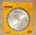 Dewalt DW3173 7-1/4" 20T Carbide-tipped Circular Saw Blade For Wood New. Price: $75.00.